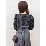 【藤井サチコラボ】ボレロSETサテンキャミドレス | dazzlin | 詳細画像21 