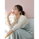 【藤井サチコラボ】ボレロSETサテンキャミドレス | dazzlin | 詳細画像4 