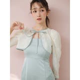 【藤井サチコラボ】ボレロSETサテンキャミドレス | dazzlin | 詳細画像5 