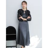 ブラック | 【藤井サチコラボ】ボレロSETサテンキャミドレス | dazzlin