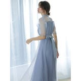 【藤井サチコラボ】チュールレイヤードレースドレス | dazzlin | 詳細画像12 