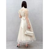 【藤井サチコラボ】チュールレイヤードレースドレス | dazzlin | 詳細画像15 