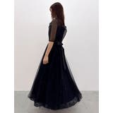 【藤井サチコラボ】チュールレイヤードレースドレス | dazzlin | 詳細画像24 