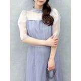 【藤井サチコラボ】チュールレイヤードレースドレス | dazzlin | 詳細画像32 