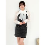 【セット対応】ヘアリーニットミニワンピース | dazzlin | 詳細画像23 