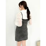 【セット対応】ヘアリーニットミニワンピース | dazzlin | 詳細画像24 