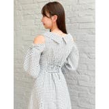 ショルダーリボンシェイプワンピース | dazzlin | 詳細画像14 