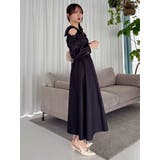 ショルダーリボンシェイプワンピース | dazzlin | 詳細画像22 