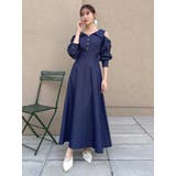 ショルダーリボンシェイプワンピース | dazzlin | 詳細画像31 