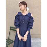 ショルダーリボンシェイプワンピース | dazzlin | 詳細画像34 