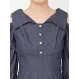 ショルダーリボンシェイプワンピース | dazzlin | 詳細画像40 