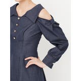 ショルダーリボンシェイプワンピース | dazzlin | 詳細画像41 