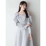 ショルダーリボンシェイプワンピース | dazzlin | 詳細画像5 