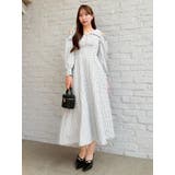 ショルダーリボンシェイプワンピース | dazzlin | 詳細画像9 