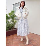 ヘアリーフラワーシフォンワンピース | dazzlin | 詳細画像14 