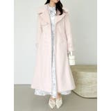 ヘアリーフラワーシフォンワンピース | dazzlin | 詳細画像38 