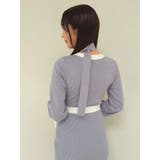 バイカラーニットワンピース | dazzlin | 詳細画像27 