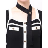 バイカラーニットワンピース | dazzlin | 詳細画像35 