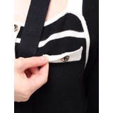 バイカラーニットワンピース | dazzlin | 詳細画像39 