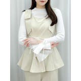 ショルダーリボンペプラムオールイン | dazzlin | 詳細画像15 