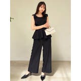 ショルダーリボンペプラムオールイン | dazzlin | 詳細画像26 