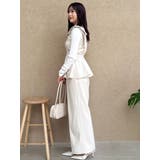 ショルダーリボンペプラムオールイン | dazzlin | 詳細画像29 