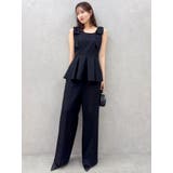 ショルダーリボンペプラムオールイン | dazzlin | 詳細画像8 