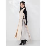 【新色あり】サイドプリーツテーラーワンピース | dazzlin | 詳細画像12 