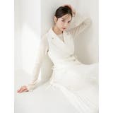 【新色あり】サイドプリーツテーラーワンピース | dazzlin | 詳細画像15 