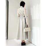 【新色あり】サイドプリーツテーラーワンピース | dazzlin | 詳細画像20 