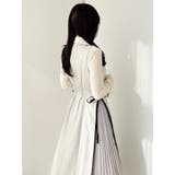 【新色あり】サイドプリーツテーラーワンピース | dazzlin | 詳細画像21 