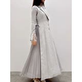 【新色あり】サイドプリーツテーラーワンピース | dazzlin | 詳細画像39 