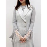 【新色あり】サイドプリーツテーラーワンピース | dazzlin | 詳細画像42 