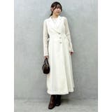 【新色あり】サイドプリーツテーラーワンピース | dazzlin | 詳細画像43 