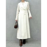 【新色あり】サイドプリーツテーラーワンピース | dazzlin | 詳細画像45 