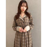 【POLO BCSコラボ】テーラーカラーフレアワンピース | dazzlin | 詳細画像12 