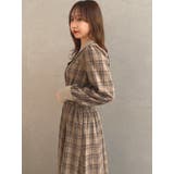 【POLO BCSコラボ】テーラーカラーフレアワンピース | dazzlin | 詳細画像13 