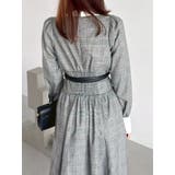 【POLO BCSコラボ】テーラーカラーフレアワンピース | dazzlin | 詳細画像24 