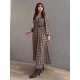 【POLO BCSコラボ】テーラーカラーフレアワンピース | dazzlin | 詳細画像26 