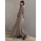 【POLO BCSコラボ】テーラーカラーフレアワンピース | dazzlin | 詳細画像27 