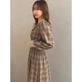 【POLO BCSコラボ】テーラーカラーフレアワンピース | dazzlin | 詳細画像30 