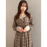 【POLO BCSコラボ】テーラーカラーフレアワンピース | dazzlin | 詳細画像31 