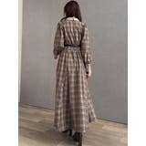 【POLO BCSコラボ】テーラーカラーフレアワンピース | dazzlin | 詳細画像32 