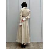 【POLO BCSコラボ】テーラーカラーフレアワンピース | dazzlin | 詳細画像6 