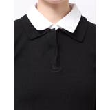 シャツレイヤードニットミニワンピース ※BEIGE WEB限定カラー | dazzlin | 詳細画像33 