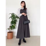 【久間田琳加コラボ】シャツベアドッキングワンピース | dazzlin | 詳細画像13 