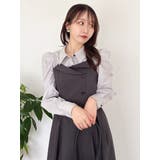 【久間田琳加コラボ】シャツベアドッキングワンピース | dazzlin | 詳細画像17 