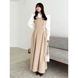 【久間田琳加コラボ】シャツベアドッキングワンピース | dazzlin | 詳細画像27 