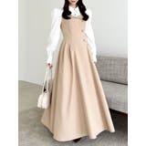 【久間田琳加コラボ】シャツベアドッキングワンピース | dazzlin | 詳細画像28 