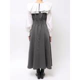 スカーフリボンフレアワンピース | dazzlin | 詳細画像45 